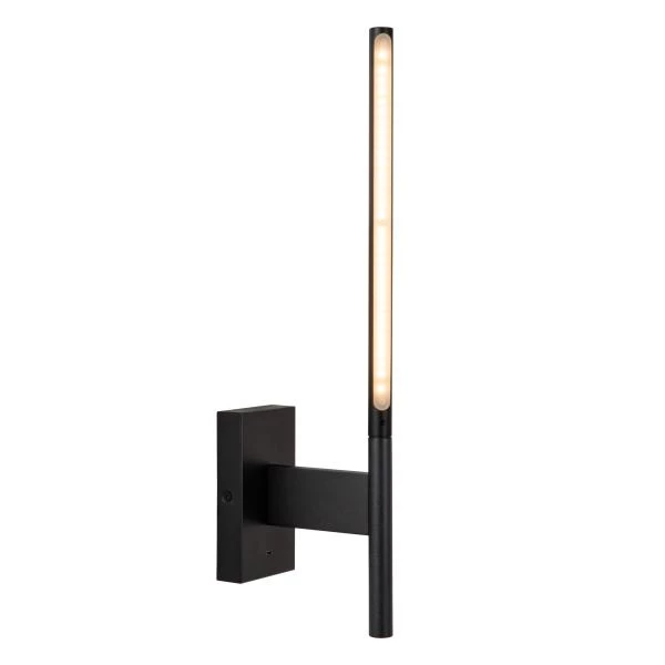 Lucide FINAN - Wandleuchte - LED - 1x6W 2700K - Mit USB-Ladepunkt - Schwarz - detail 1